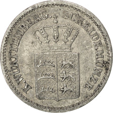 Coin, German States, WURTTEMBERG, Karl I, Kreuzer, 1870, AU(55-58), Silver