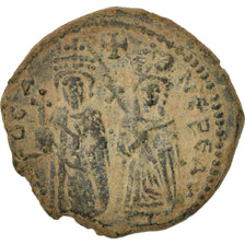 Monnaie, Phocas 602-610, Follis, Antioche, TB+, Cuivre, Sear:617