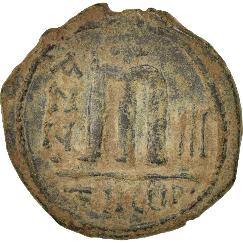 Coin, Phocas 602-610, Follis, Antioch, VF(30-35), Copper, Sear:617