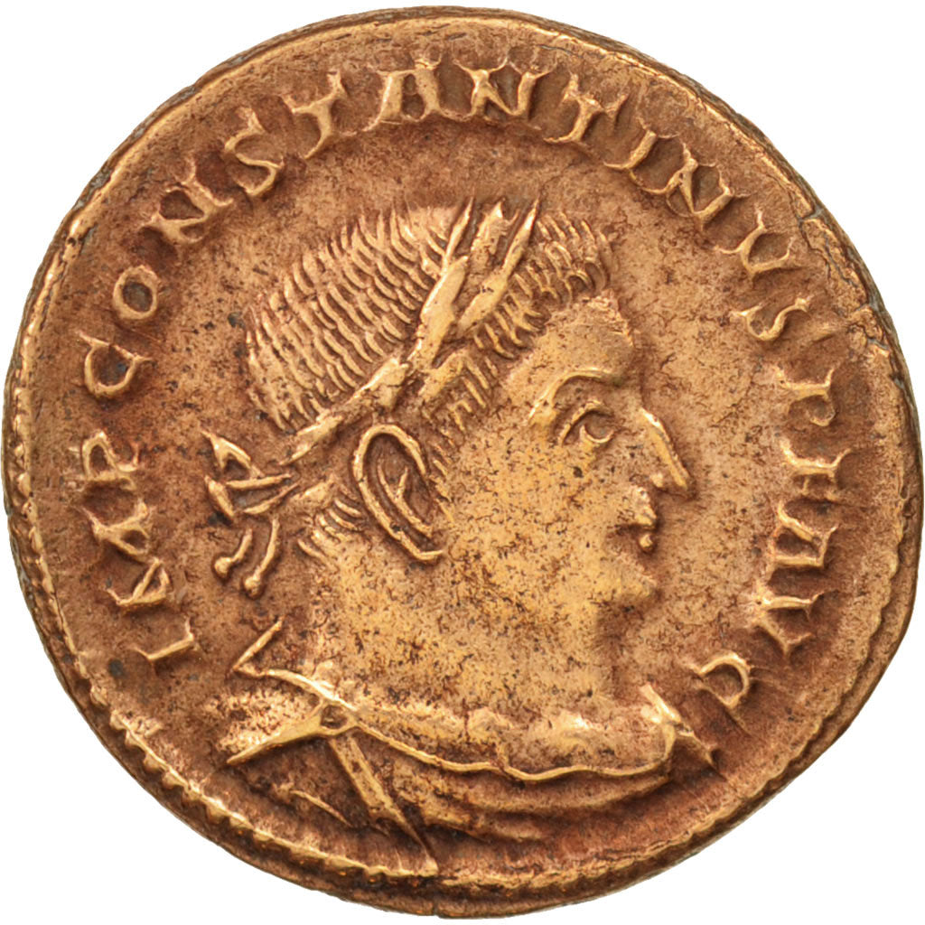Constantine I, Follis, , Trier, AU(50-53), Copper, RIC:866