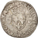 Coin, France, Douzain aux croissants, 1551, La Rochelle, EF(40-45), Billon