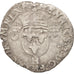 Munten, Frankrijk, Douzain aux croissants, 1552, La Rochelle, FR, Billon