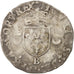 France, Douzain aux croissants, 1551, Rouen, VF(30-35), Billon, Duplessy:997