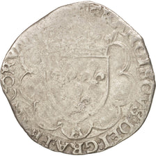 Moneda, Francia, Douzain, Paris, BC+, Vellón, Duplessy:927