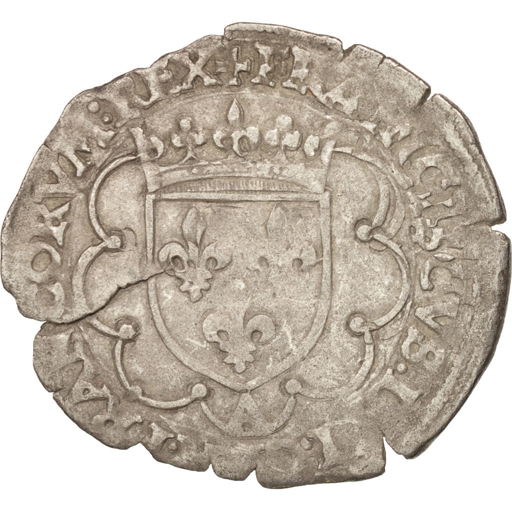 Coin, France, Douzain, Paris, EF(40-45), Billon, Duplessy:927