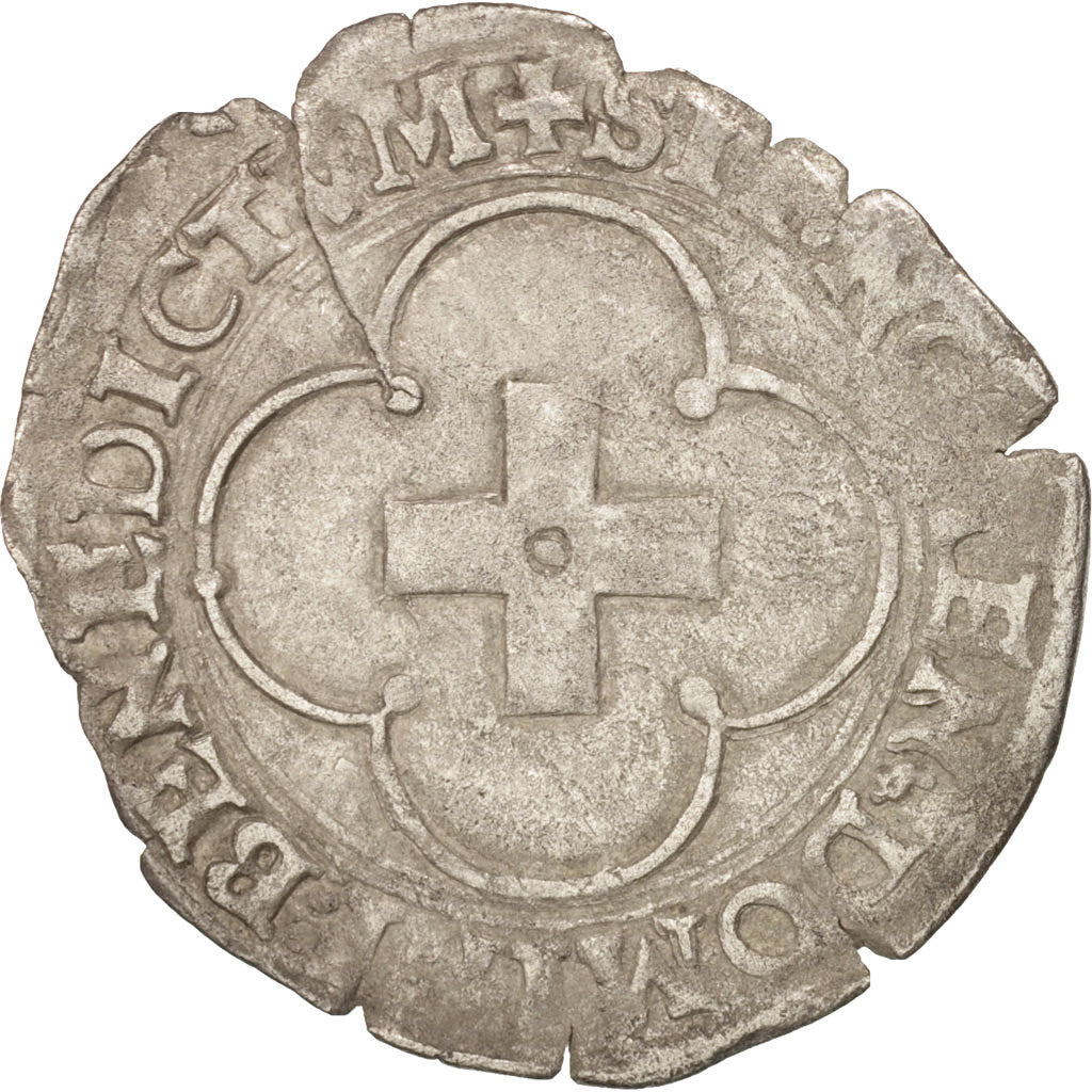 Coin, France, Douzain, Paris, EF(40-45), Billon, Duplessy:927