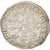 Moneda, Francia, Douzain aux croissants, 1549, Rouen, BC+, Vellón, Duplessy:997