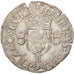 Munten, Frankrijk, Douzain aux croissants, 1551, Rouen, ZF, Billon, Duplessy:997