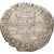 Münze, Frankreich, Douzain aux croissants, 1550, Lyons, SS, Billon