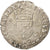 Moneta, Francja, Douzain aux croissants, 1550, Lyon - Lugdunum, VF(30-35)