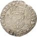 Monnaie, France, Douzain aux croissants, 1550, Lyon, TB+, Billon, Duplessy:997