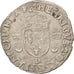Coin, France, Douzain aux croissants, 1550, Lyons, EF(40-45), Billon
