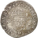 Moneta, Francia, Douzain aux croissants, 1555, Lyons, MB, Biglione, Duplessy:997