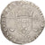 Munten, Frankrijk, Douzain aux croissants, 1552, Lyons, ZF, Billon, Duplessy:997