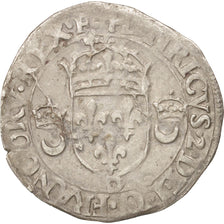 Moneta, Francia, Douzain aux croissants, 1549, Lyons, MB+, Biglione