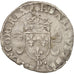 Coin, France, Douzain aux croissants, 1551, Lyons, VF(30-35), Billon