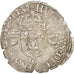 Monnaie, France, Douzain aux croissants, 1549, Poitiers, TB+, Billon
