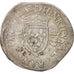 Munten, Frankrijk, Douzain aux croissants, 1549, Poitiers, ZF, Billon