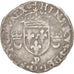 Coin, France, Douzain aux croissants, 1552, Dijon, VF(30-35), Billon