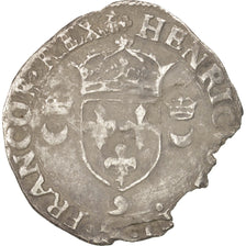 France, Douzain aux croissants, 1553, Rennes, VF(20-25), Billon, Duplessy:997