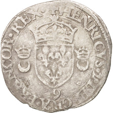 Monnaie, France, Douzain aux croissants, 1549, Rennes, TB+, Billon, Duplessy:997