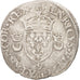 Moneda, Francia, Douzain aux croissants, 1549, Rennes, BC+, Vellón