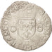 Monnaie, France, Douzain aux croissants, 1551, Rouen, TB+, Billon, Duplessy:997