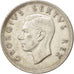South Africa, George VI, 5 Shillings, 1952, AU(50-53), Silver