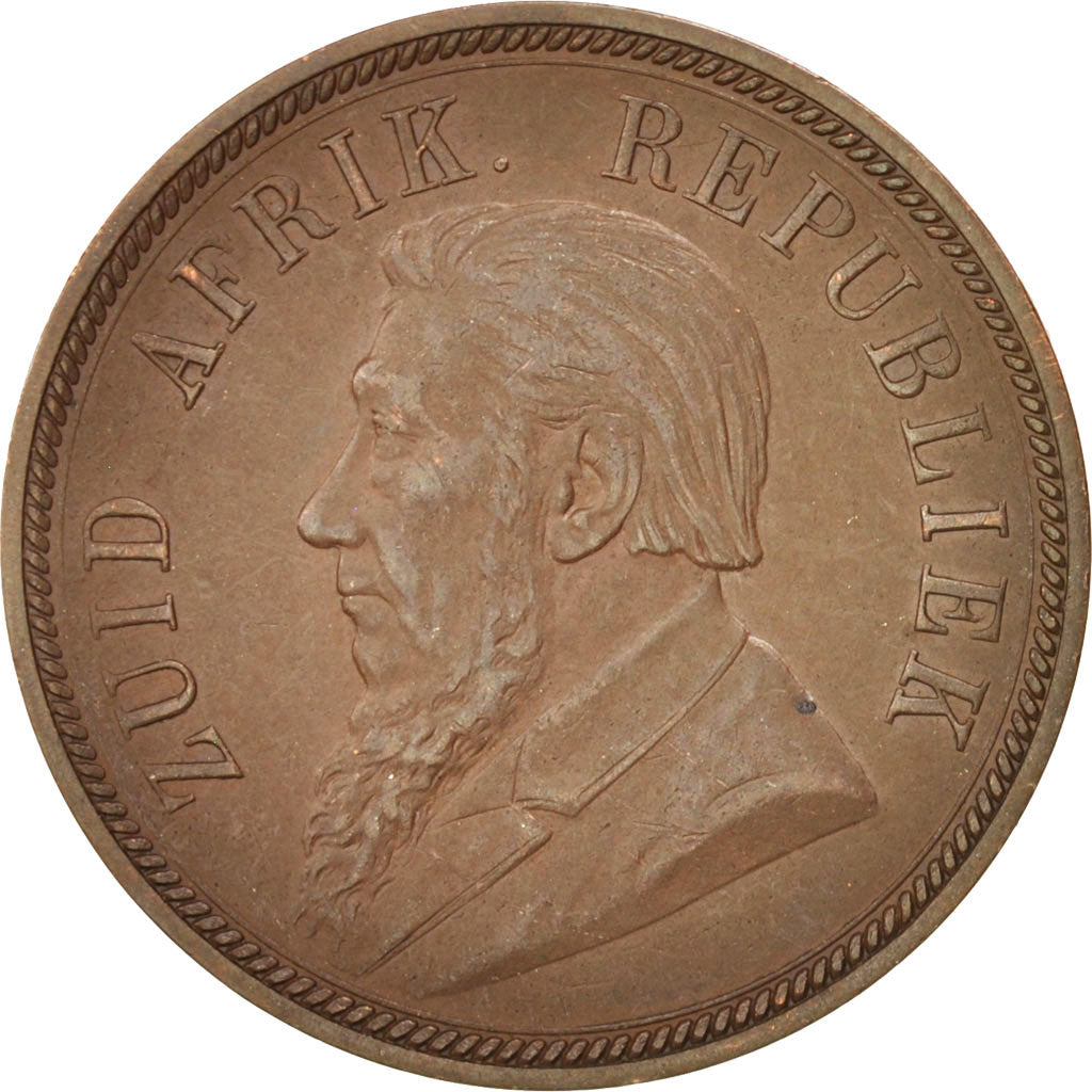 Coin, South Africa, Penny, 1898, AU(55-58), Bronze, KM:2