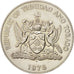 TRINIDAD & TOBAGO, Dollar, 1976, Franklin Mint, AU(55-58), Copper-nickel, KM:34
