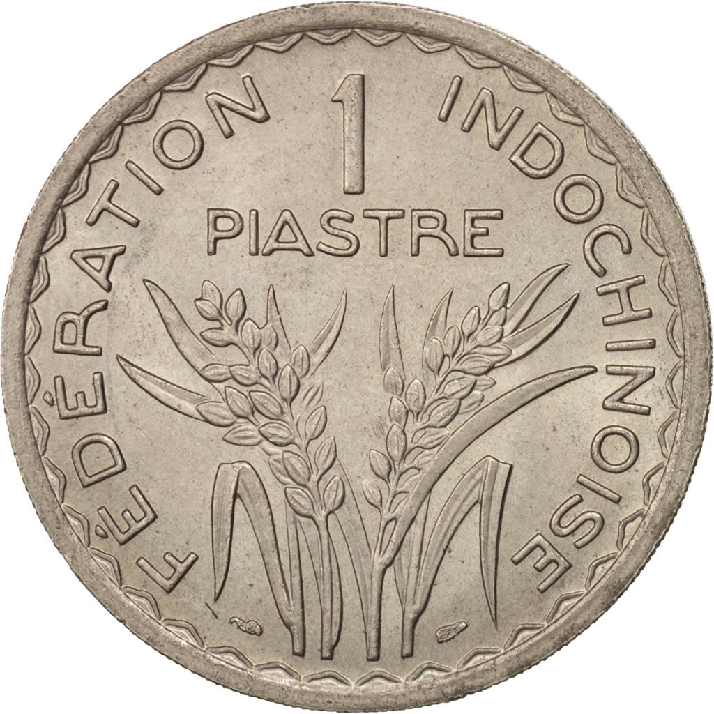 FRENCH INDO-CHINA, Piastre, 1947, Paris, SUP+, Copper-nickel, KM:32.2