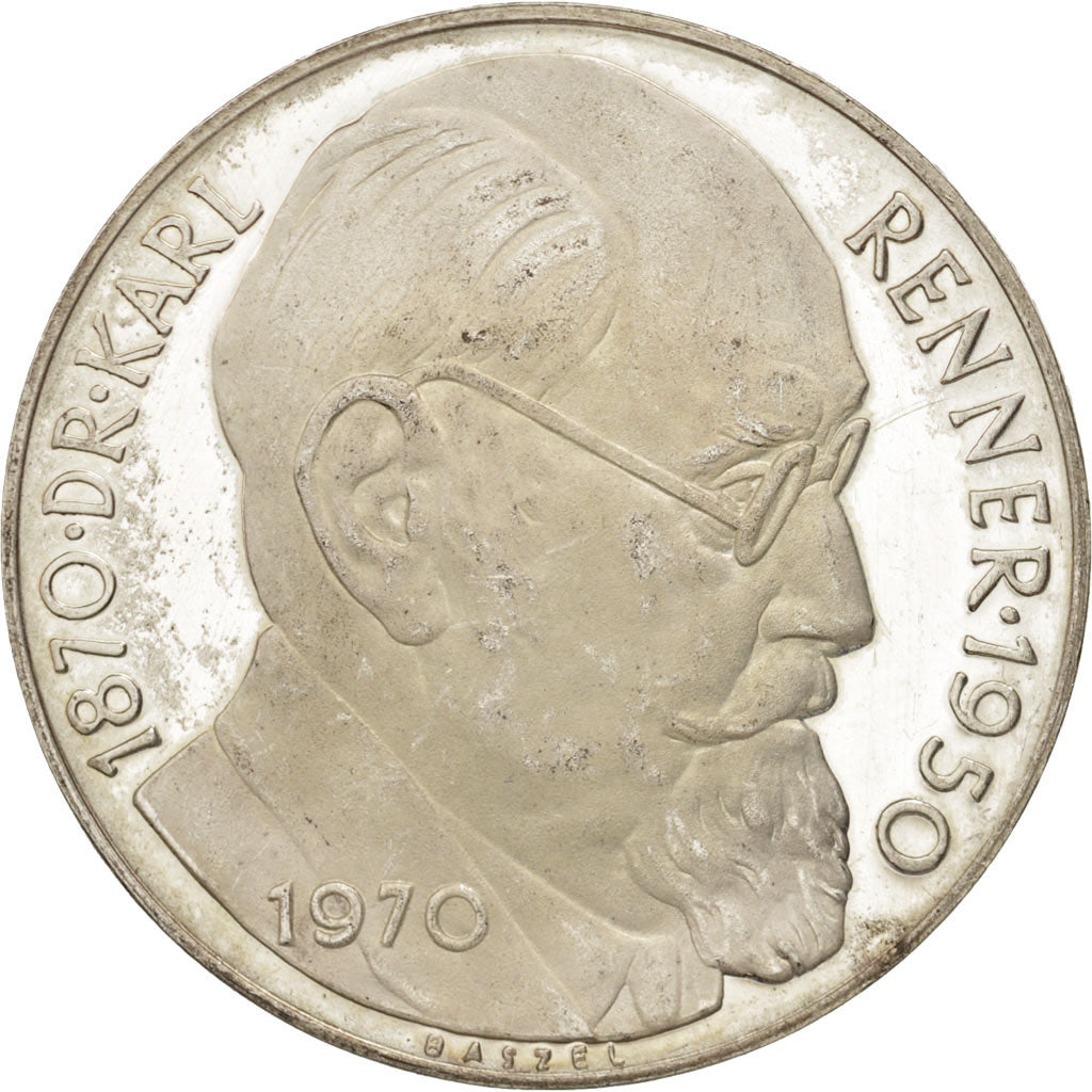 Coin, Austria, 50 Schilling, 1970, Vienne, AU(50-53), Silver, KM:2909