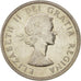 Canada, Elizabeth II, Dollar, 1963, Royal Canadian Mint, Ottawa, TTB+, Argent...