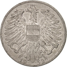 Coin, Austria, 5 Schilling, 1952, EF(40-45), Aluminum, KM:2879