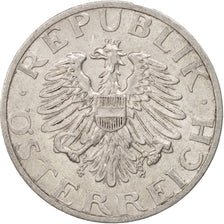 Austria, 2 Schilling, 1947, Vienne, AU(50-53), Aluminum, KM:2872