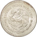 Mexico, Onza, Troy Ounce of Silver, 1991, Mexico City, MS(60-62), Silver