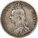 Coin, Great Britain, Victoria, 1/2 Crown, 1889, VF(30-35), Silver, KM:764