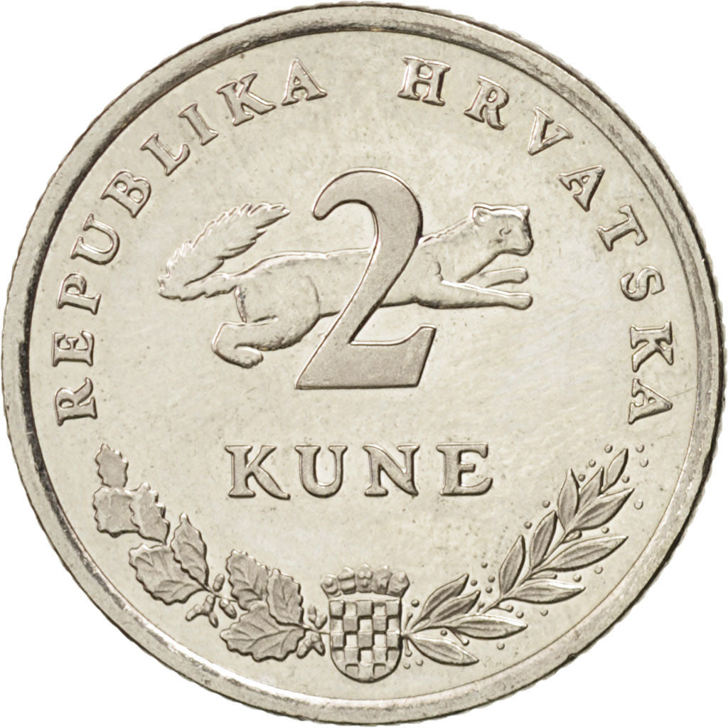 Moneta, Croazia, 2 Kune, 2012, SPL, Rame-nichel-zinco, KM:21