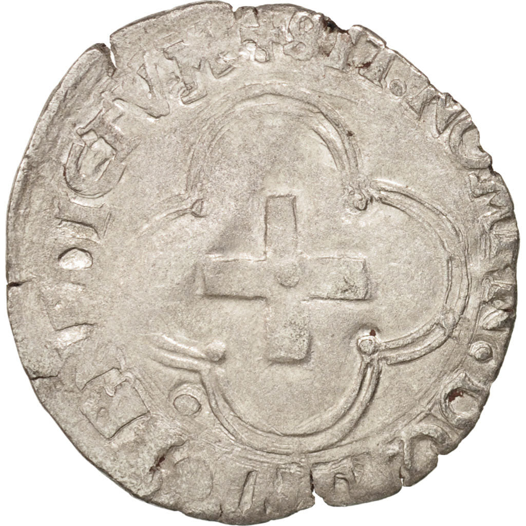 Coin, France, Douzain, Rouen, VF(30-35), Billon, Duplessy:927