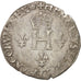 Monnaie, France, Demi Gros de Nesle, 1551, Paris, TB+, Billon, Duplessy:995