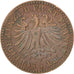 Coin, German States, FRANKFURT AM MAIN, Heller, 1864, AU(50-53), Copper, KM:356