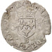 Moneta, Francia, Douzain aux croissants, 1551, Rouen, MB+, Biglione