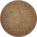Coin, German States, FRANKFURT AM MAIN, Heller, 1841, VF(20-25), Copper, KM:327