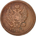 Moneda, Rusia, Alexander I, 2 Kopeks, 1811, Ekaterinbourg, BC+, Cobre, KM:118.4