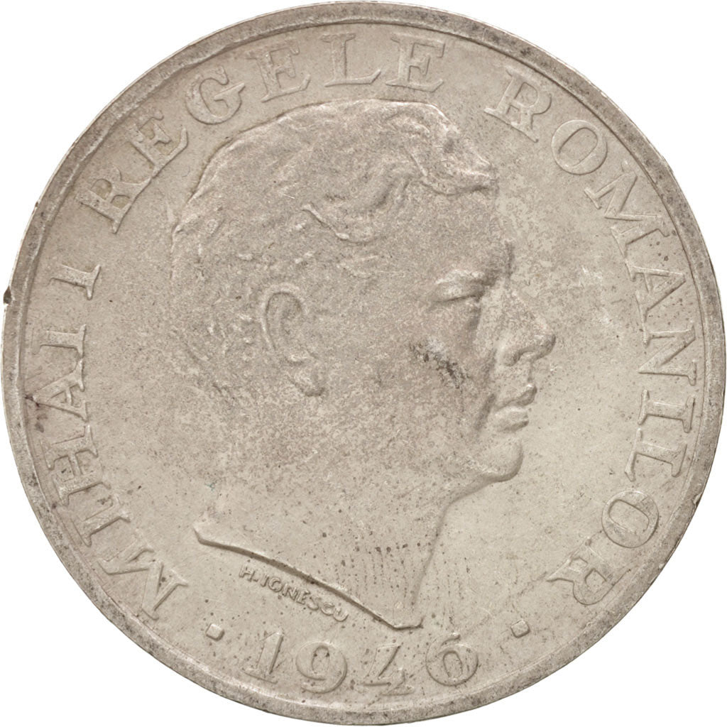 Romania, Mihai I, 25000 Lei, 1946, Bucarest, EF(40-45), Silver, KM:70
