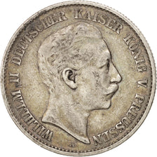 Moneta, Stati tedeschi, PRUSSIA, Wilhelm II, 2 Mark, 1896, Berlin, BB, Argento