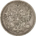 Moneta, Russia, Nicholas II, 20 Kopeks, 1871, Saint-Petersburg, BB, Argento