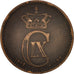 Munten, Denemarken, Christian IX, 5 Öre, 1898, Copenhagen, ZF+, Bronze
