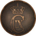 Coin, Denmark, Christian IX, 5 Öre, 1898, Copenhagen, AU(50-53), Bronze