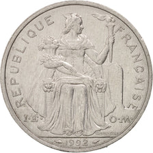 Monnaie, Nouvelle-Calédonie, 5 Francs, 1992, Paris, TTB+, Aluminium, KM:16